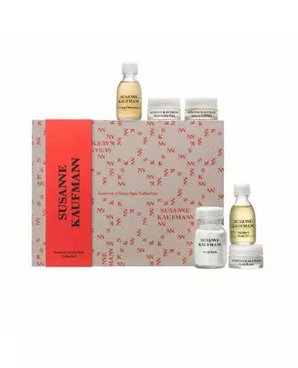 Susanne's Home Spa Collection Set Susanne Kaufmann: Face Cleansers Paraben-Free Purifying Cleansing Gel For Face 30 ml + Body Lotions & Creams Sulfates-Free Nourishing Body Butter Day 15 ml + Face Masks & Exfoliators Enzyme Exfoliating Cleanser 15, image 4