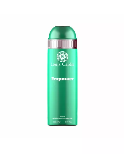 Louis Cardin Empawer Deodorant Spray For Men, 200 ml