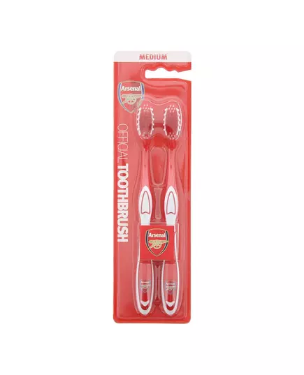 Set Duo Epl Arsenal Toothbrush Red, 2 pcs, image 2