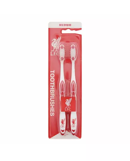 Duo Set Epl Liverpool Zahnbürste Weiß und Rot 2 stk, 2 Stück
