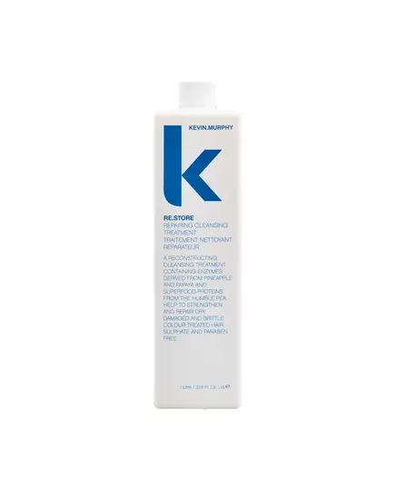 Kevin Murphy Re Store Extraits d'enzymes d'ananas et de papaye Shampooing traitement capillaire Pour réparation, 1000 ml