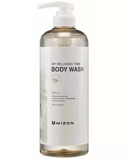 Mizon My Relaxing Time Body Wash Cozy Milk 800ml