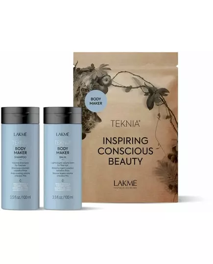 Lakme Teknia travel pack Body Maker: Shampoo 100ml, Balm 100 ml