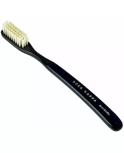 Acca Kappa Toothbrush Vintage with Soft Nylon Bristles Black