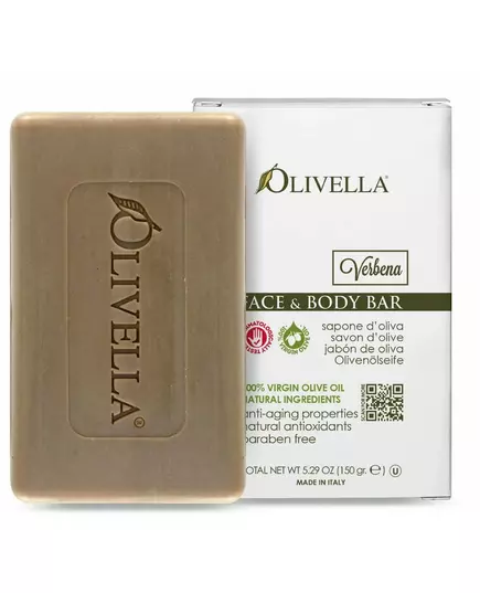 Olivella Verbena face & body bar 150g