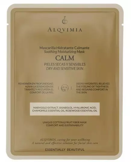 Alqvimia Essentially Beautiful Calm face mask 1 pc