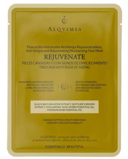 Alqvimia Essentially Beautiful Rejuvenate face mask 1 pc