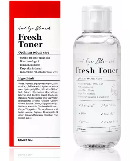 Mizon Good Bye Blemish Fresh Toner 120 ml