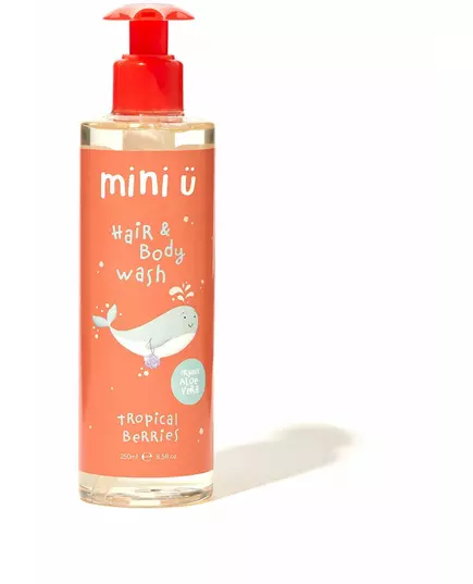 Mini-U Tropical Berries hair & body wash 250ml