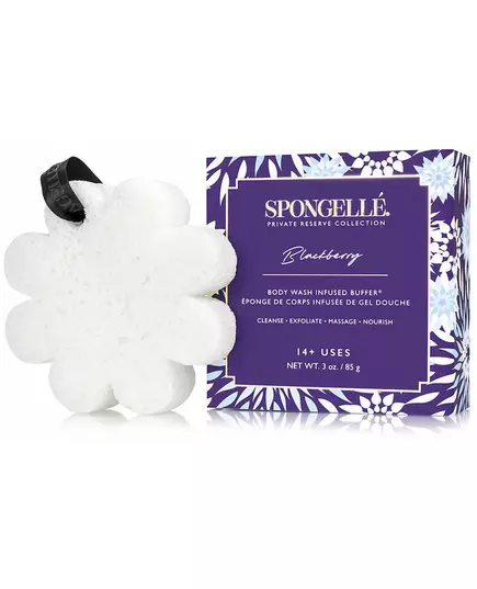 Spongelle Boxed White Flower Blackberry White 1pc