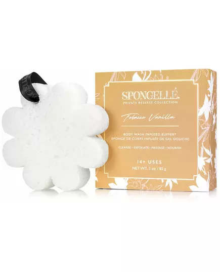 Spongelle Boîte à fleurs blanches Tabac Vanille Blanc 1pc