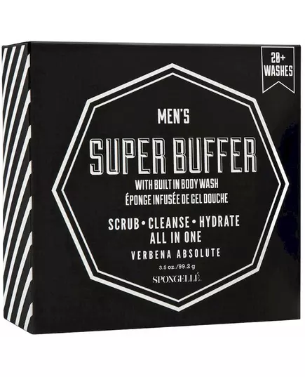 Spongelle Men's Super Buffer Verbena Absolut 1pc