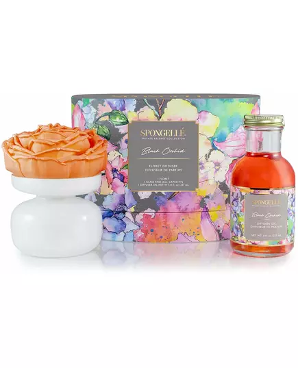 Spongelle Private Reserve Floret Diffuser Black Orchid Gift Set