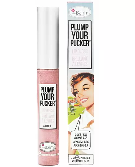 TheBalm Plump Your Pucker Lip Gloss Amplify 7ml