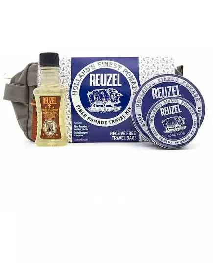 Reuzel Fiber pomade Holiday Travel kit 4 pcs