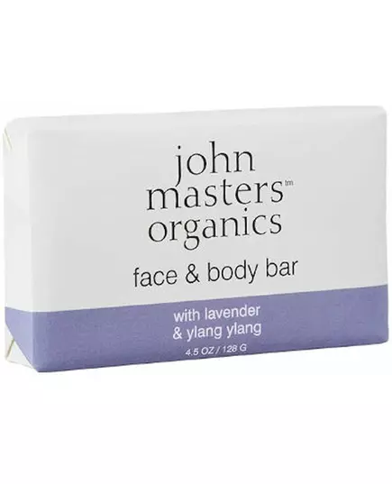 John Masters Organics Lavender Rose Geranium & Ylang Ylang Soap 128 g