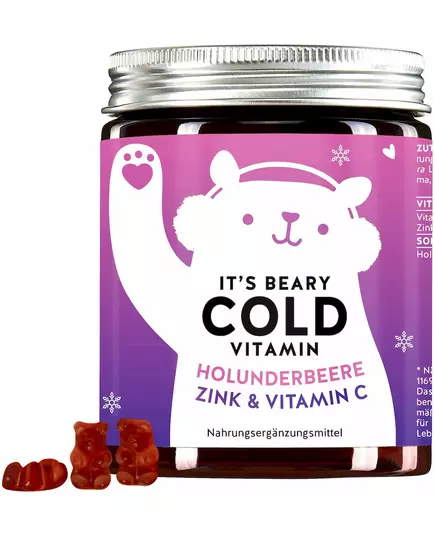 Bears With Benefits It's Beary Cold Vitamin Holunderbeere, Vitamin C & Zink 60 pcs 150 g