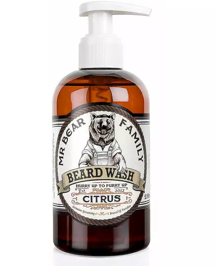 Mr Bear Family Beard Wash Citrus 250ml