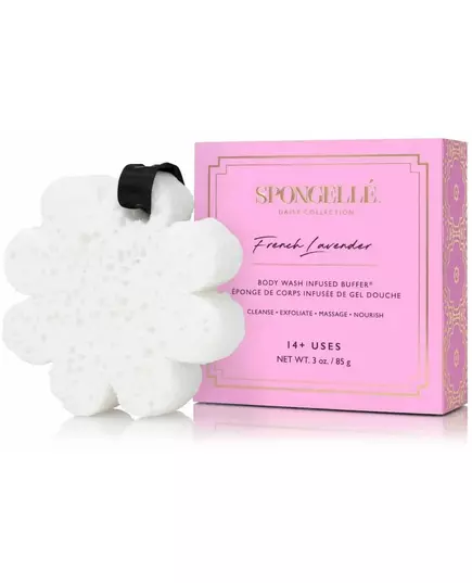 Spongelle boxed flower French Lavender 85g