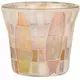 Yankee Candle Gold Wave Mosaic Votive Holder