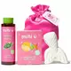 Mini-U Strawberry Mermaid Gift Set Bubble Bath 250 ml+Mermaid Tail Bath Bomb 150 g