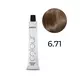 Subrina Professional Essential Colour Permanent Hair Dye 6/71 Dark Ashy Chestnut Blonde, 100 ml, image 2