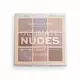 Makeup Revolution Ultimate Nudes Eyeshadow Palette Light 9 Shades, 8.1 g, image 3