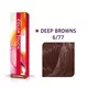 Wella Professionals Color Touch Ammonia-Free Semi-Permanent Hair Dye 6/77 Deep Brown, 60 ml