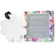 Spongelle Boxed Weiße Blume Schwarze Orchidee Weiß 1pc